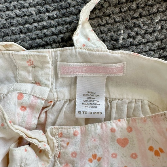 Janie and Jack Babydoll Dress Size 12-18M - Picture 8 of 10